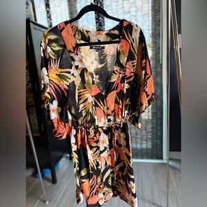 RIP CURL Tropical Floral Dress Size Medium